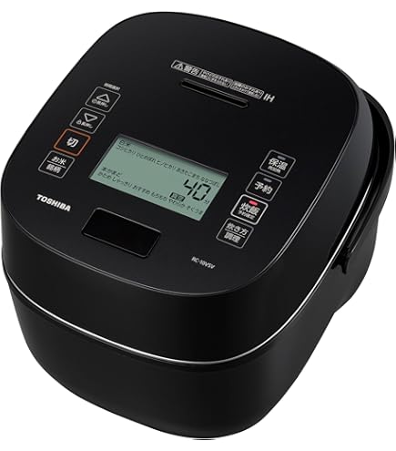 Amazon | 東芝 炊飯器 5.5合 真空圧力IHジャー炊飯器 真空保温 白米40