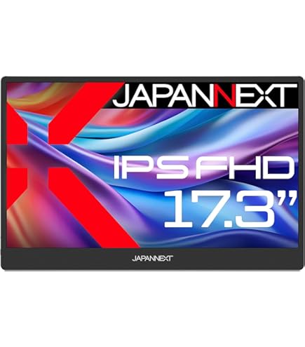 Amazon.co.jp: IODATA モバイルモニター 17.3インチ 持ち運び フルHD