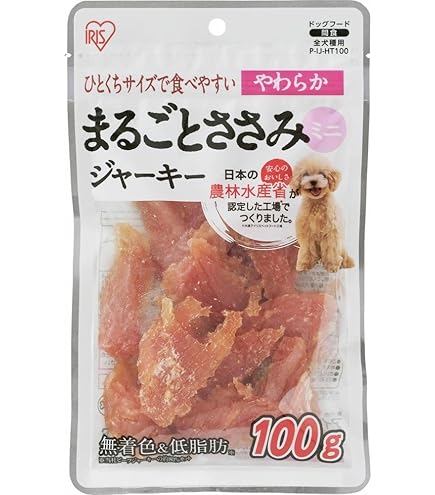 Amazon | アイリスオーヤマ まるごとささみジャーキー ソフト 1kg P-IJ