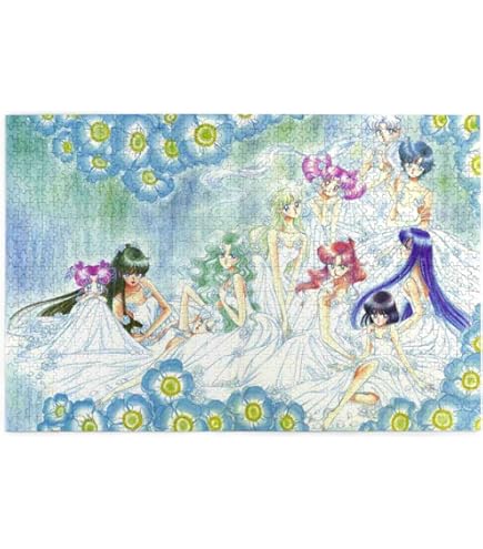 廃番希少完成品 セーラームーンCrystal ジグソーパズル 1000ピース 廃