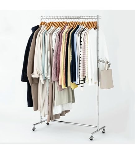 Amazon｜衣桁 いこう 2段タイプ ハンガー ラック 木製 和服 洋服 高さ