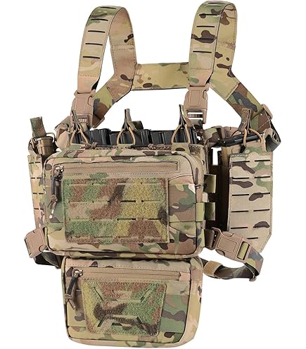 ブラックホーク製チェストリグ&eagle AⅢ迷彩バックパックセット