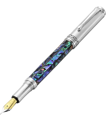 Amazon | Xezo ファントム 万年筆 細字 ディープマホガニーカラー 18K