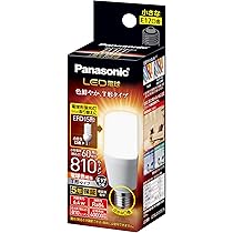 Amazon | パナソニック LED電球 口金直径26mm 電球60W形相当 電球色