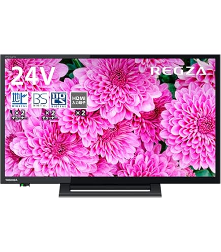 東芝レグザ 24V34 24型2023年製BS/CS、ネットテレビ