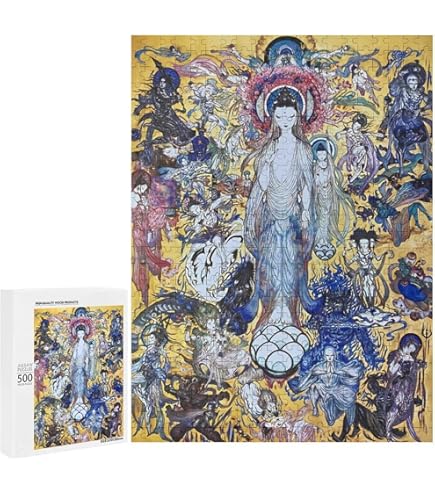 Amazon | 天野喜孝 夢見月 1000ピース ジグソーパズル A Dream on the