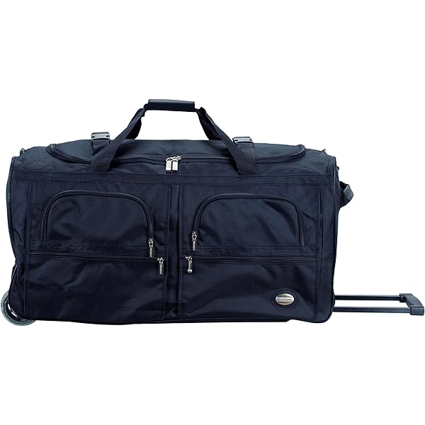 Amazon.co.jp: ROCKLAND PRD322-BLACK 22 Inch ROLLING DUFFLE BAG