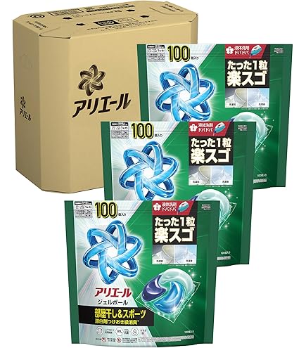 Amazon | 【P&G】アリエール ジェルボール 4D 部屋干し用 つめかえ用