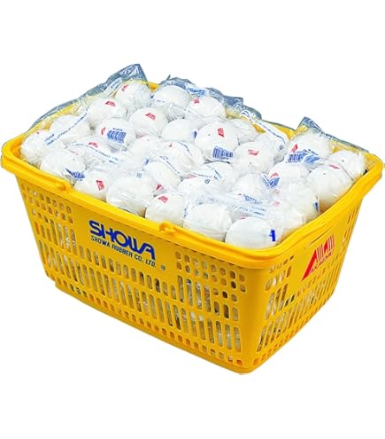 Amazon | アカエム ソフトテニスボール カゴ入り 練習球 10ダース 軟式