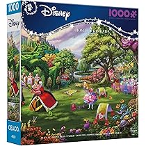 Amazon | Ceaco - トーマス・キンケード - ディズニー - ハートの女王