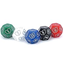 MTG マジック大戦祭 エキスパンションシンボル ダイス 6個セット 5個
