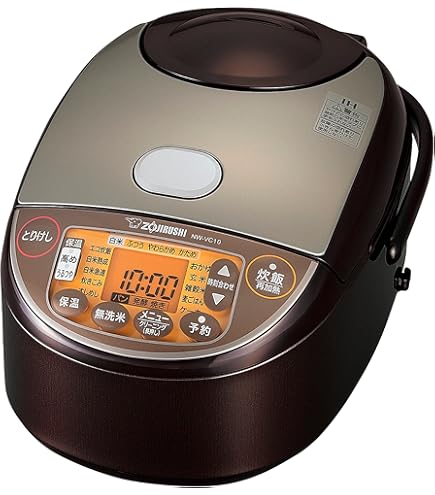 Amazon | 象印マホービン 炊飯器 5.5合 ホワイト NW-VE10-WA | 象印