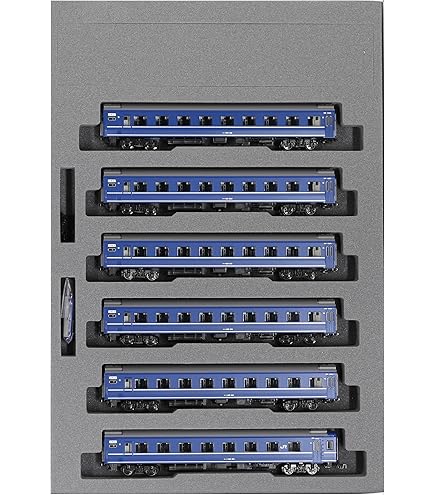 Amazon | KATO Nゲージ 24系 寝台特急 あさかぜ 金帯 基本 7両セット