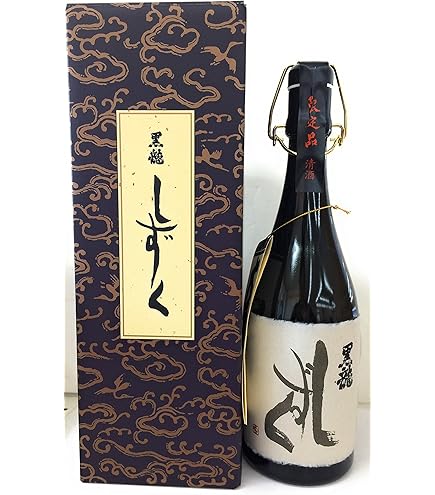 Amazon.co.jp: 黒龍酒造 黒龍 大吟醸 しずく 2025年10月製造 1800ml