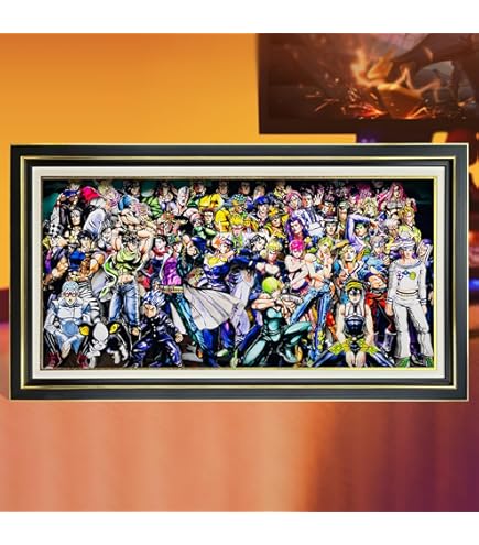 ジョジョの奇妙な冒険 キスミント懸賞品 アートカード額装 2025年最新