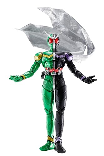 仮面ライダーW サイクロンジョーカー 菅田将暉 フィギュア SHF 真骨彫 黒緑