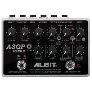 ALBIT A2BP Pro MARK II - 2チャンネル仕様のベース用プリアンプ