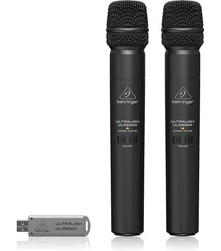 Amazon.com: Behringer ULTRALINK ULM302MIC High-Performance 2.4 GHz