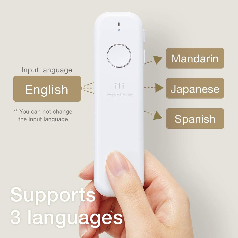 ili Wearable Translator Device | iReviews