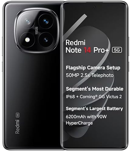 Amazon.com: XIAOMI Redmi Note 14 Pro 5G + 4G LTE (for Tmobile Mint