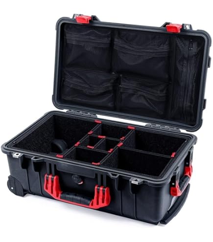 Amazon.com : Pelican Color Case Black Pelican 1510 Case with Grey