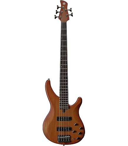 Amazon.com: Yamaha TRBX605 5-String Flamed Maple Bass Guitar