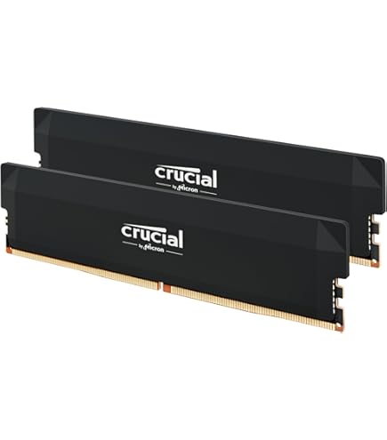 Crucial Pro 128GB Kit (2x64GB) DDR5 RAM, 5600MHz (or 5200MHz or