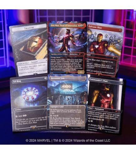 Amazon.com: MTG Secret Lair: Secret Lair x Marvel's Iron Man (Non