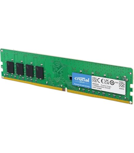 Crucial 8GB, 288-pin DIMM, DDR4 PC4-21300, at Amazon.com