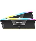 CORSAIR VENGEANCE RGB DDR5 RAM 32GB (2x16GB) 7200MHz CL34 Intel