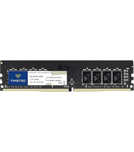 Crucial RAM 8GB DDR4 2666 MHz CL19 Desktop Memory CT8G4DFRA266 at