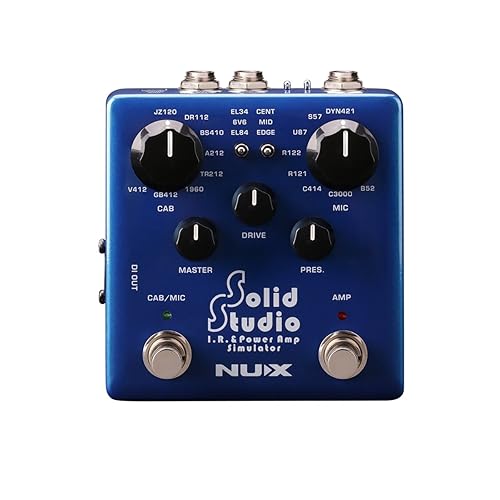 NUX Solid Studio パワーアンプ、キャビネットシミュレーター Amazon