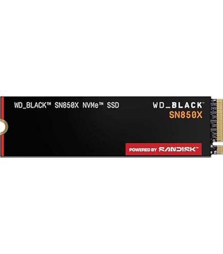 Amazon.com: WD_Black SN850X 4TB NVMe PCIe 4.0 x4 M.2 Internal