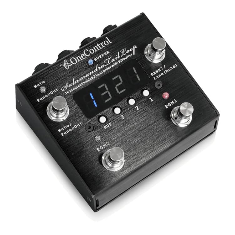 One Control Salamandra Tail Loop - 3つのエフェクトループ、BJF