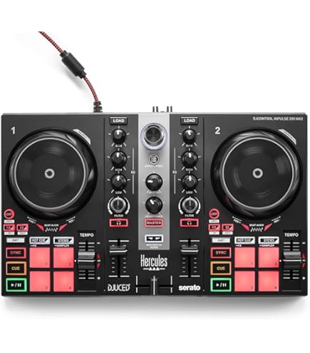 Amazon.com: Pioneer DJ DDJ-FLX4 2-deck Rekordbox and Serato DJ