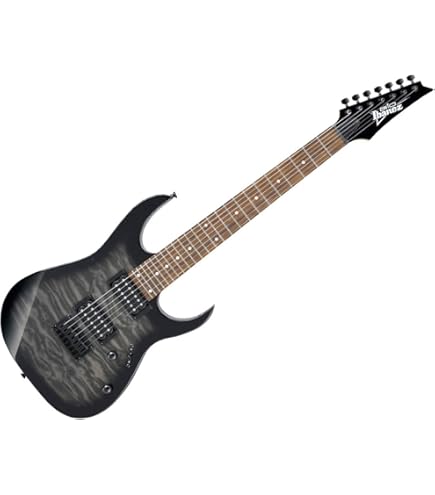 Amazon.com: Ibanez RGMS7 - Black : Musical Instruments
