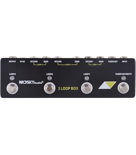 Amazon.com: Hotone Patch Kommander 4-Channel Programmable Effects