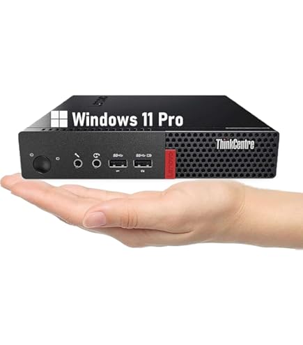 Amazon.com: Lenovo ThinkCentre M715Q Tiny Desktop 8GB 256GB SSD