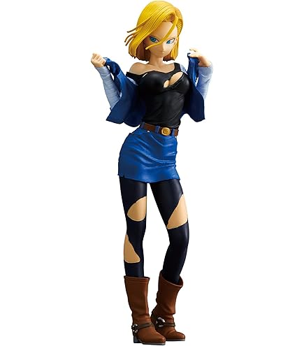 Amazon.com: Banpresto Dragon Ball Z Glitter & Glamours Android 18