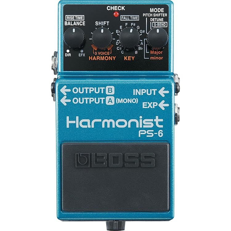 BOSS PS-6 Harmonist - 人気の高かった多機能ピッチシフター「PS-5」の