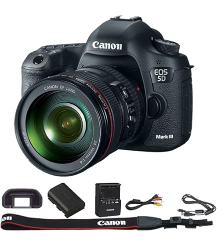 Amazon.com : Canon EOS 5D Mark III 22.3 MP Full Frame CMOS Digital
