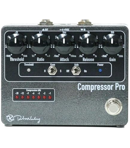 Amazon.com: EBS MultiComp Blue Label Bass Compressor Pedal