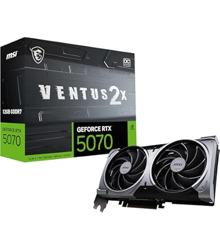 Amazon.com: MSI GeForce RTX 4070 Super 12G Ventus 2X OC Gaming