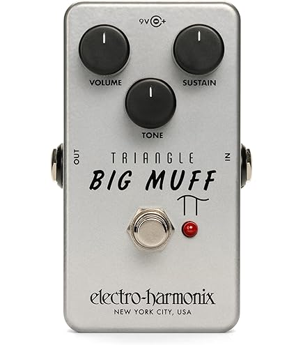 Amazon.com: Electro-Harmonix Green Russian Big Muff Pi Fuzz Pedal