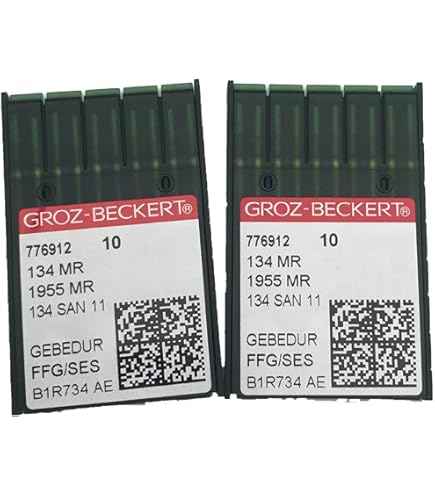 Amazon.com: Groz Beckert 134 SAN 11 Long-Arm Needles for 18x8 and