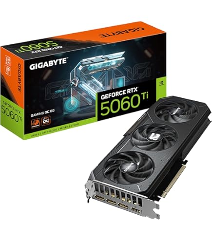 Amazon.com: GIGABYTE GeForce RTX 5060 Gaming OC 8G Graphics Card