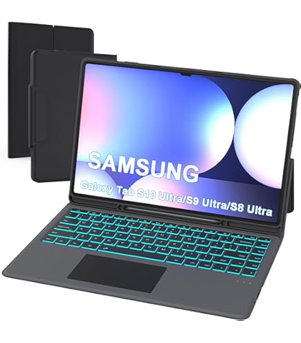 Amazon.com: Samsung Galaxy Official Slim Book Cover Keyboard for