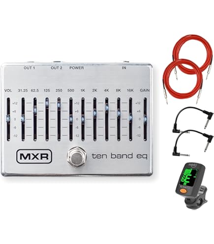 Amazon.com: MXR M108S Ten Band EQ Dual Output True Bypass Effects