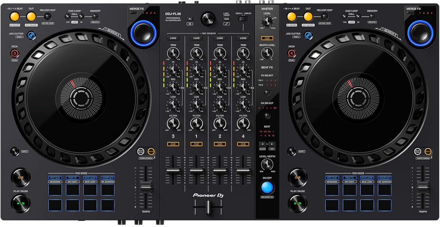 Pioneer DDJ-FLX6購入レビュー。お手頃価格なrekordbox/Serato DJ両