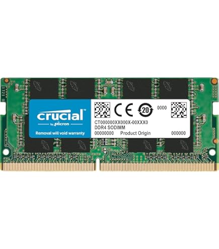 Crucial 8GB Single DDR4 2133 MT/s (PC4-17000) SODIMM 260-Pin